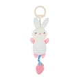 thumbnail image 1 of Plumora Plush Animal Teether Wind Chime Toy - Hanging for Car Seat, Stroller, and Crib, Soft Stuffed Figurine with Rattle, Soothes Gums, Great Baby Car Toy, Non-Toxic., 1 of 6