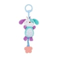 thumbnail image 1 of Plumora Plush Animal Teether Wind Chime Toy - Hanging for Car Seat, Stroller, and Crib, Soft Stuffed Figurine with Rattle, Soothes Gums, Great Baby Car Toy, Non-Toxic., 1 of 6
