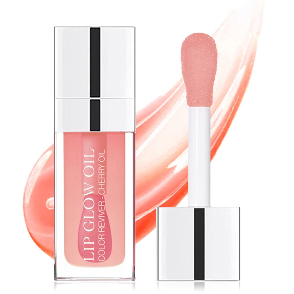 Plumping Lip Oil, Hydrating Glitter Gloss Lip Gloss Transparent Toot