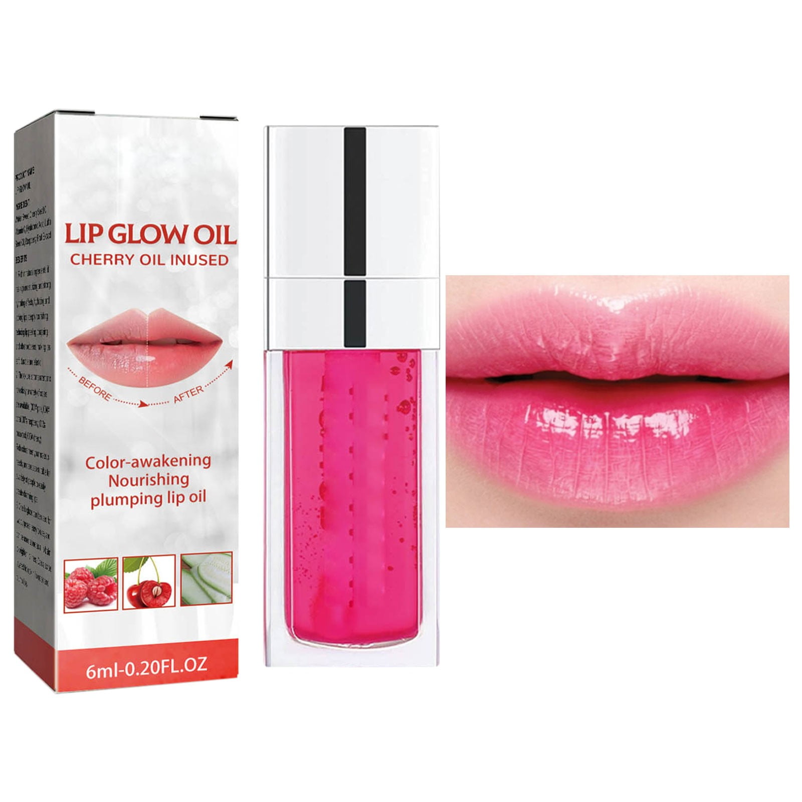 Plumping Lip Oil Long Lasting Hydrating Lip Gloss Tinted Lip Balm Non