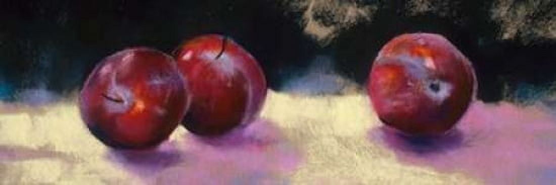 Plums Canvas Art - Nel Whatmore (8 x 24)