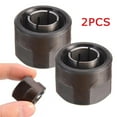 thumbnail image 1 of Plunge Router Parts Collet Nut 1/2" 12.7mm Center Hole Black New High Quality, 1 of 7