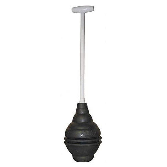 Plunger, 6 In, Rubber