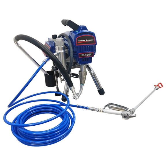 Plunger Airless Sprayer 2.5L/min Putty Mortar Coating Machine Construction Wall Renovation Tool