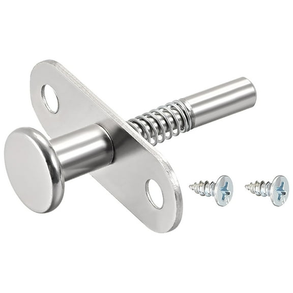 Plunger Latches Spring-loaded Stainless Steel 6mm Head 6mm Spring 50mm Total Length
