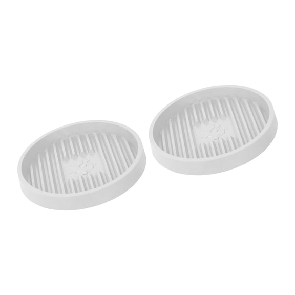 Plunger Organizers Tool Set Quick Drying Tray 2PCS for Bathroom NonTip Plunger Holder for Efficient Organization
