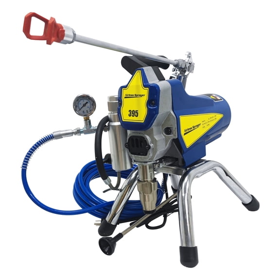 Plunger Sprayer Electric Airless Paint Sprayer Portable High-Pressure Coating Machine
