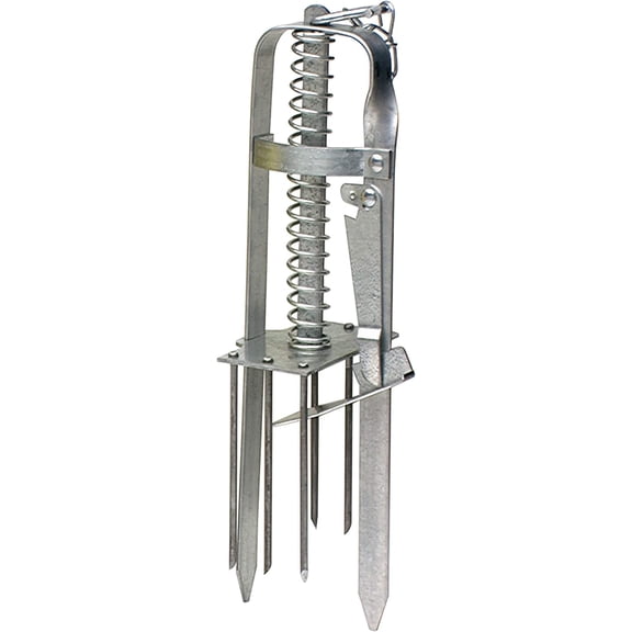 Plunger Style Mole Trap - Kill Moles in Your Yard - Humanely Kill Moles - 0645 - Weather Resistant Trap - Ready to Use