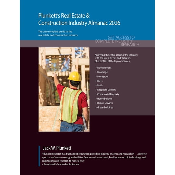 Plunkett's Real Estate & Construction Industry Almanac 2026: Real Estate & Construction Industry Market Research, Statis, (Paperback)