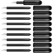 Pluokvzr 10pcs Deep Cut Blade 45/60 Degree Deep Point Blade Foam Chipboard Leather Cutting Tool Compatible With Explore Air 1 / 2 / 3 Maker 3 / Maker
