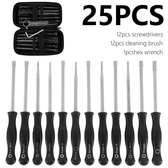 Pluokvzr 25 PCS Carburetor Adjustment Tool for STIHL ECHO Trimmer Weedeater Chainsaw