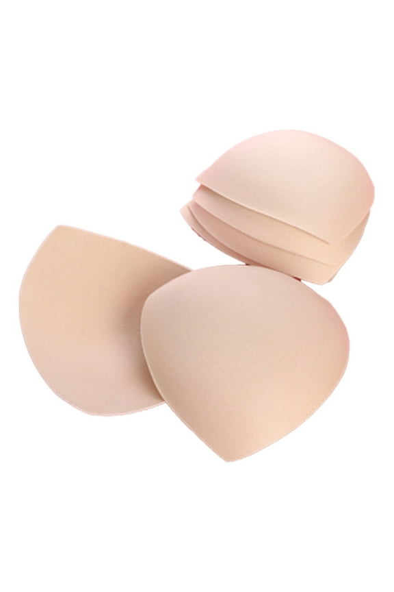 3 Pairs Removable Bra Pads Inserts Women Comfy Push Up A Cup Bra Pads Insert Reusable Washable Bra Pads Gentle on Skin Breathable Underwear Pads Breast Enhancer