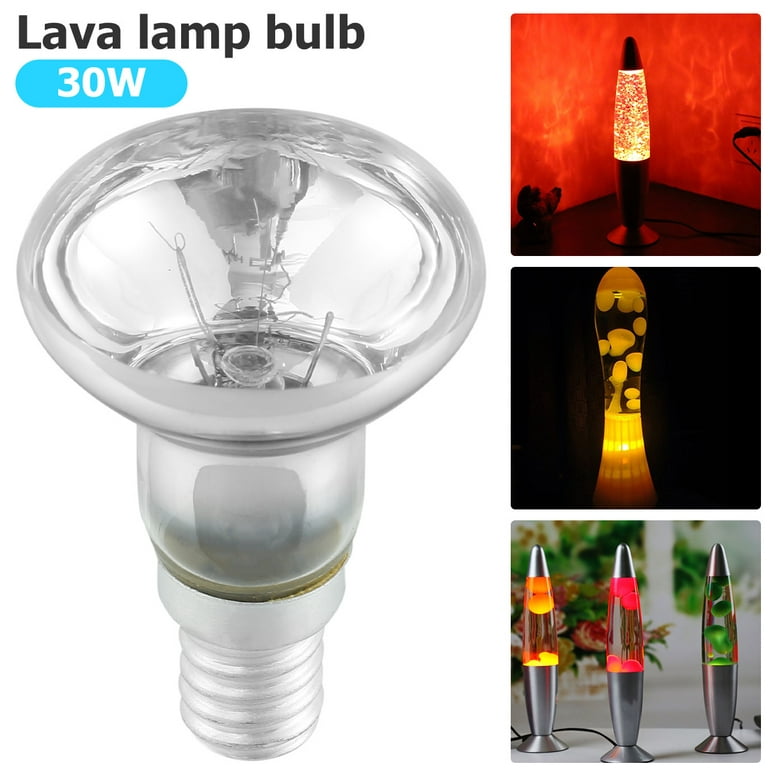 30W Lava Lamp Bulbs Reflector Type Bulbs R39 E14 Base Lava Lamp Bulb for Lava  Lamps