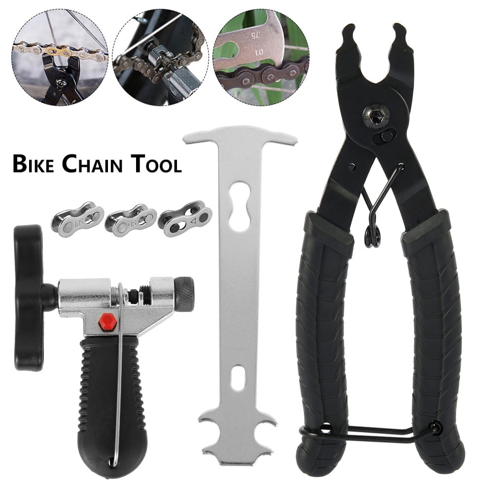 NYIDPSZ Bike Chain Repair Kit Breaker Splitter Hook Plier Remover Wear Indicator Walmart