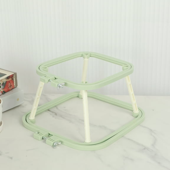 Pluokvzr Adjustable Embroidery Frame Lap Stand Versatile Needlework Lap Stand Sturdy Embroidery Frame Lap Stand for Craft