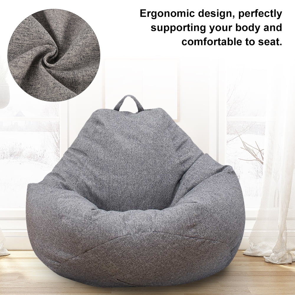 New Extra Large Bean Bag Chairs Couch Sofa Cover Indoor Lazy