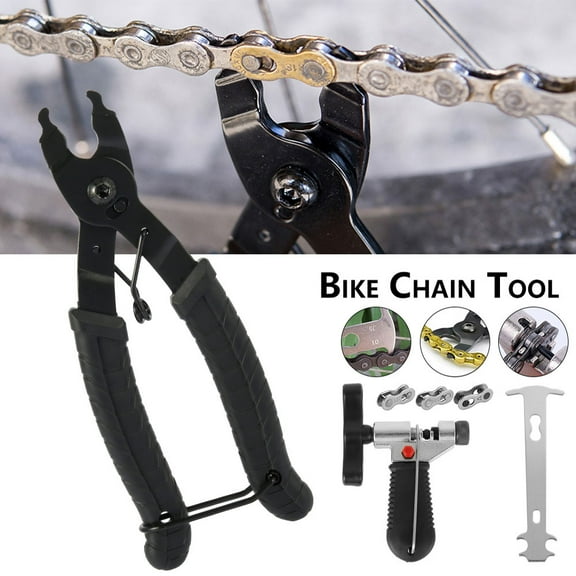 Tzgsonp Bike Bicycle Chain Kits Repair Tool Kit Splitter Breaker Cutter Pliers Removal Tool Cycling Bike Master Link Pliers Remover & Chain Breaker Splitter Speed Chain