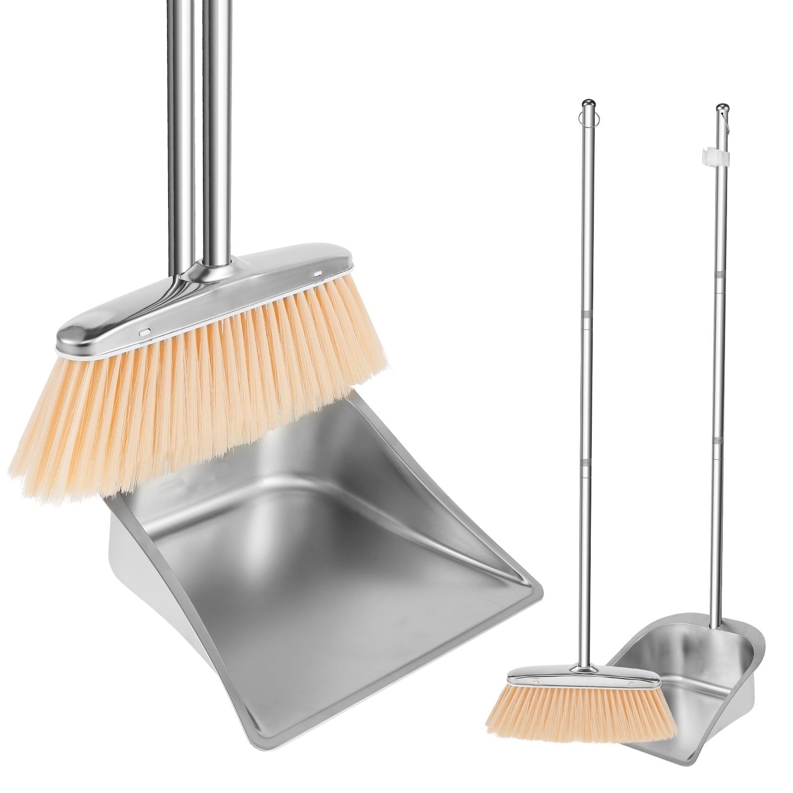 Broom And Dustpan Set With Long Handle Heavy Duty Stainless Steel Dustpan With Broom Upright Broom Dustpan Combo Shopsbc8454 I.40199556 - View #8