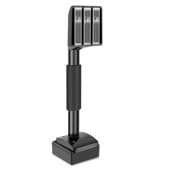 Pluokvzr Carpet Stretcher Knee Kicker Metal Knee Kicker with Tilting Teeth Adjustable Length Non Slip Handle Easy to Operate Knee Kicker Efficient Robust Stable Knee Kicker Suitbale for Home