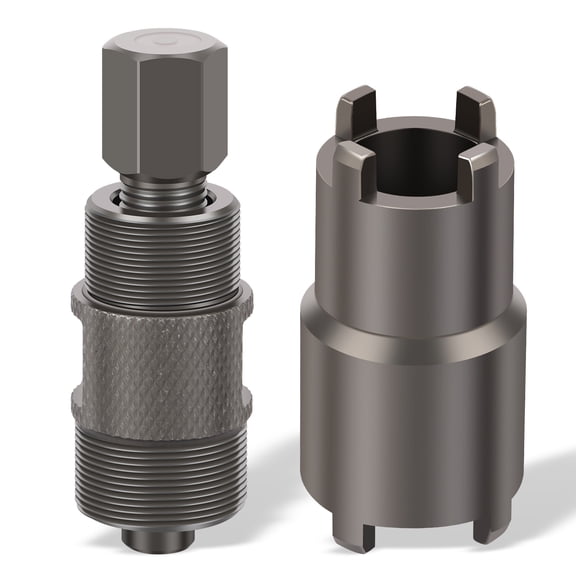 Pluokvzr Clutch Lock Nut Tool Steel Flywheel Puller Tool Tight Fitting Clutch Lock Nut Wrench Efficient Convenient Flywheel Extractor Tool Clutch Kit Compatible with 50cc 125cc 150cc