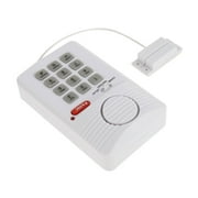 Tzgsonp Door and Window Alarms System Wireless with Panic Button Keypad 110 db Loud Smart Home Security Alarm System
