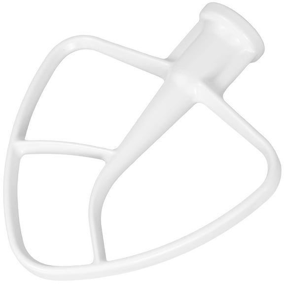 Pluokvzr Flat Beater Compatible with K45 K45B Tilt-Head Stand Mixer Food Grade Aluminium Coated Flat Beater Dishwasher Safe Flat Beater Replacement Paddle Attachment for Kitchen Butter Bread Dough