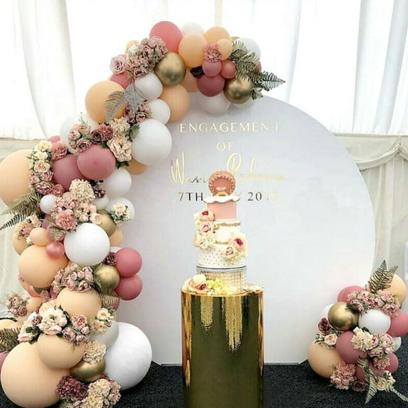 Pluokvzr Garland Arch Kit Multi-color Macaron Pastel Balloons, 105 Count