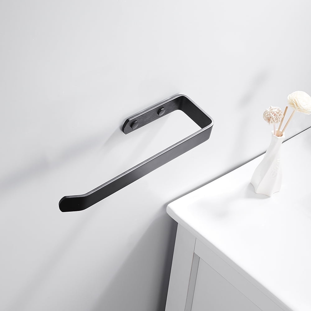 Pluokvzr Modern Bathroom Toilet Hand Towel Holder Rail Rack Bathroom ...