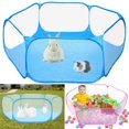 thumbnail image 1 of Fznkrag Pet Playpen for Hamster Chinchillas and Guinea Pigs, Portable, 1 of 13