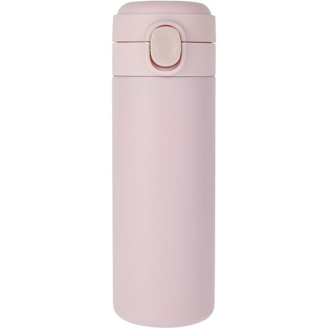 Pluokvzr Stainless Steel Travel Cup with Leak-Proof Lid Insulated Vacuum Travel Coffee Mug Pop-up Travel Coffee Cup