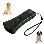جهاز تدريب نباح الكلاب بالموجات فوق الصوتية Fznkrag LED Light Gentle Chaser Petgentle Sonic Ultrasonic Bark Stop Tool جهاز التحكم في معدات التدريب Anti Device
