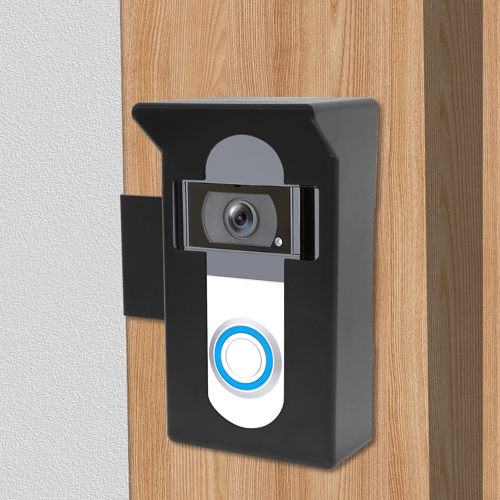Video Ring Doorbell Holder for Apartment Door, No-Drill, Anti