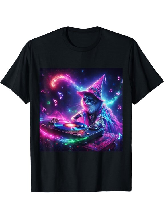 Plur Dj Vibes Trippy Cat Festival Edm Rave Essential T-Shirt