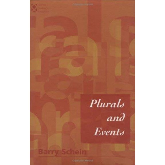Pre-Owned Plurals and Events (Current Studies in Linguistics), 9780262193344, 0262193345, Hardcover, New ed. edition