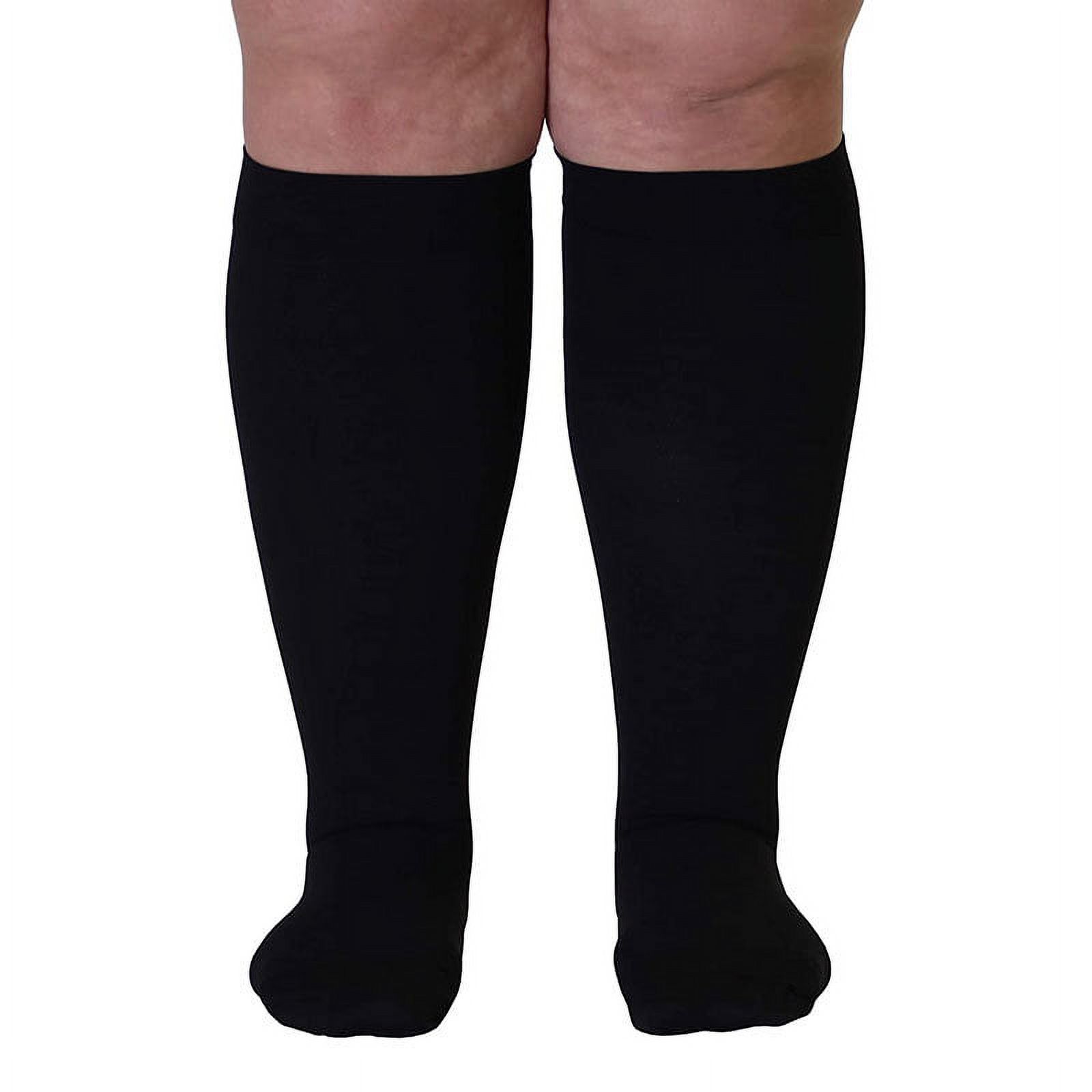 Plus Compression Socks for Women Stockings Mens Socks Travel Running Sports Protection Sock 6XL 14