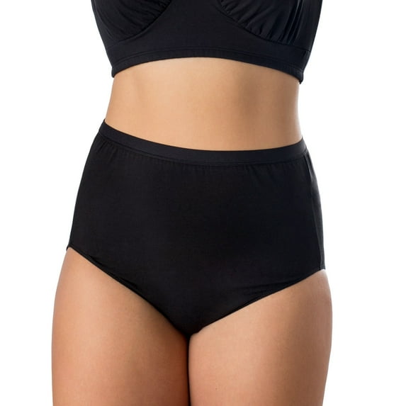 Plus Cotton Spandex Full Brief