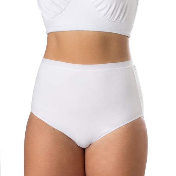 Plus Cotton Spandex Full Brief