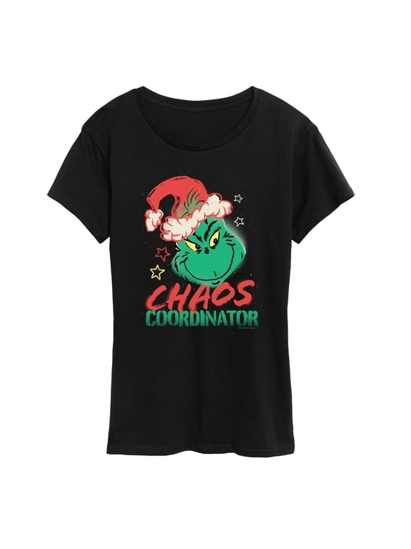 The Grinch - Chaos Coordinator Women's Short Sleeve Graphic T-Shirt