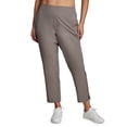 thumbnail image 1 of RBX Active Women's Plus Size Ribbed Side Woven Ankle Pant With Pockets, 1 of 6