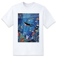 thumbnail image 1 of Plus Fashion Boyfriend Women Gym Tee MermaidWorkout Oversize t Shirts For Women Comfy XL, 1 of 5