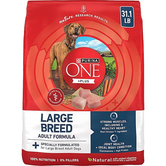 Purina Pro Plan Plus Formula Large Breed Adult Dry Dog Food 31.1 lbs.
