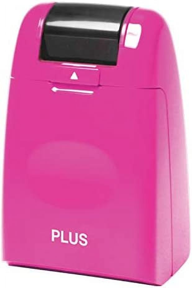 Plus Guard Your ID Roller Stamp, Pink