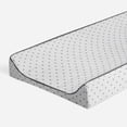 thumbnail image 1 of Plus Jacks Gray Quilted Muslin Changing Pad Cover, 1 of 8