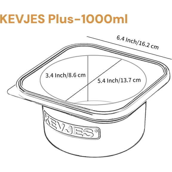 Plus Large 1000ml Pizza Dough Proofing Boxes -  Silicone Stackable Containers with Steel Reinforced Lids for  Artisan Pizza, Freezer Fridge Dishwasher Safe (5 Green Plus)