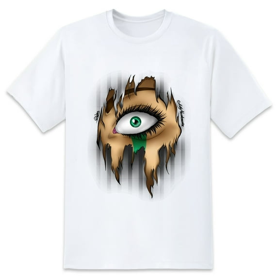 Plus Loose Men's T-Shirt TopEyeball (4) Graphic Tees Crew Neck Short Sleeves Casual Summer Sports Best Oversize Tee XS-5XL
