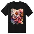 thumbnail image 1 of Plus Loose Men's T-Shirt TopFlowers (15) Graphic Tees Crew Neck Short Sleeves Casual Summer Sports Best Oversize Tee XS-5XL, 1 of 1