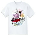 thumbnail image 1 of Plus Loose Men's T-Shirt TopShip (4) Graphic Tees Crew Neck Short Sleeves Casual Summer Sports Best Oversize Tee XS-5XL, 1 of 1