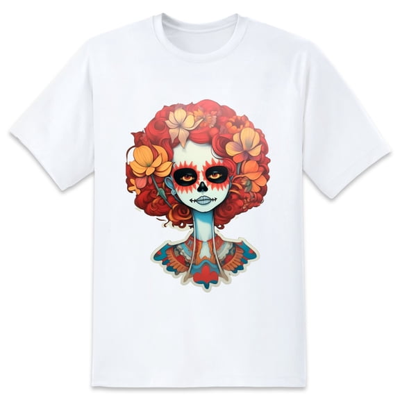 Plus Loose Men's T-Shirt TopSkull Graphic Tees Crew Neck Short Sleeves Casual Summer Sports Best Oversize Tee XS-5XL
