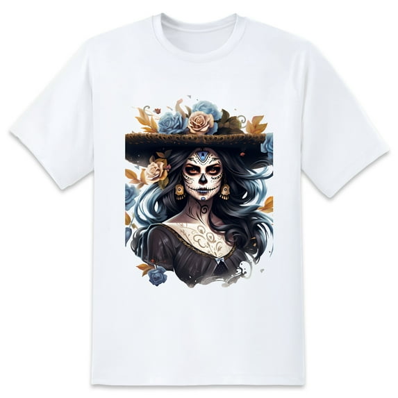 Plus Loose Men's T-Shirt TopSkull Graphic Tees Crew Neck Short Sleeves Casual Summer Sports Best Oversize Tee XS-5XL