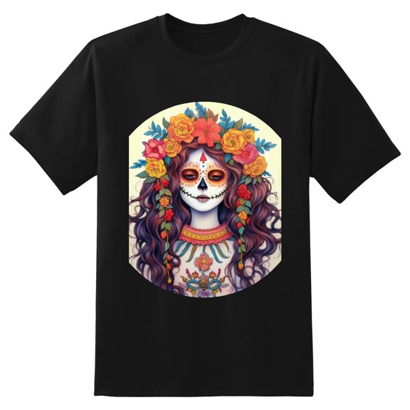 Plus Loose Men's T-Shirt TopSkull Graphic Tees Crew Neck Short Sleeves Casual Summer Sports Best Oversize Tee XS-5XL